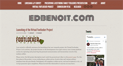 Desktop Screenshot of edbenoit.com