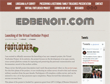 Tablet Screenshot of edbenoit.com